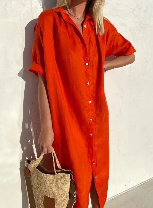 Levoire | Élégant et polyvalent robe générale Rouge