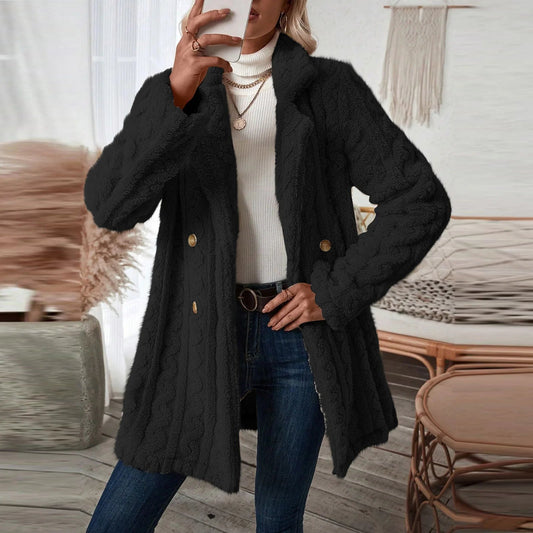 Levoire | Veste D'Hiver À Manches Longues Réversible Avec Fixation Par Bouton