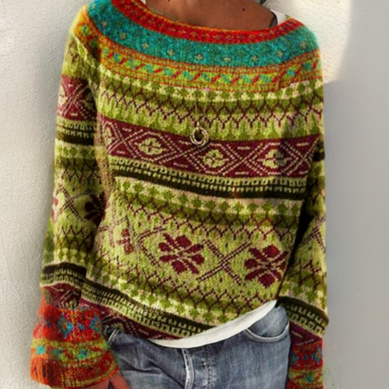 Levoire | Un Pull Fait Main Qui Combine Magnifiquement Style Et Confort Multicolore