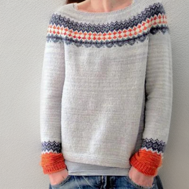 Levoire | Un Pull Fait Main Qui Combine Magnifiquement Style Et Confort Gris