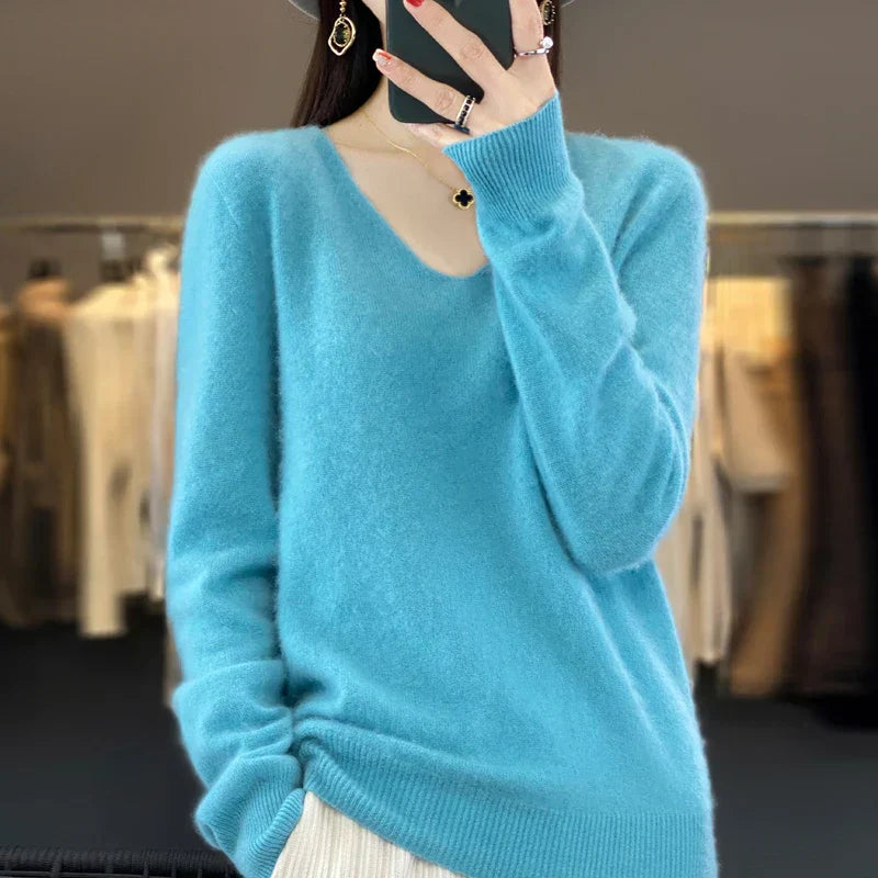 Levoire | Pull Confortable Bleu ciel