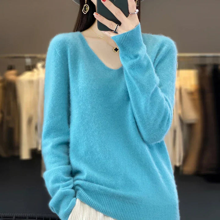 Levoire | Pull Confortable Bleu ciel