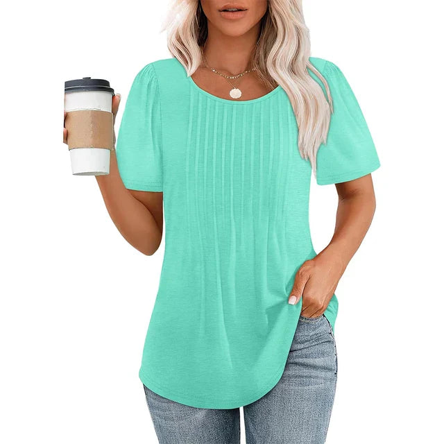 Levoire | T-shirt d'été élégant Vert clair
