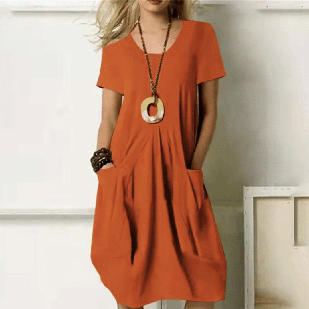 Levoire | Robe d'été confortable Orange