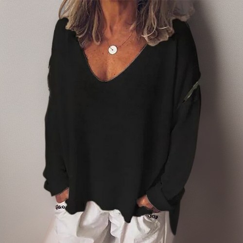 Levoire | Luxe V-Cou-Ouverte Chemise