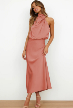 Levoire | Élodie Luxe Satin Robe