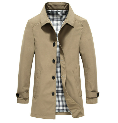 Levoire | Premium Décontracté Long Manteau De Transition Pour Hommes