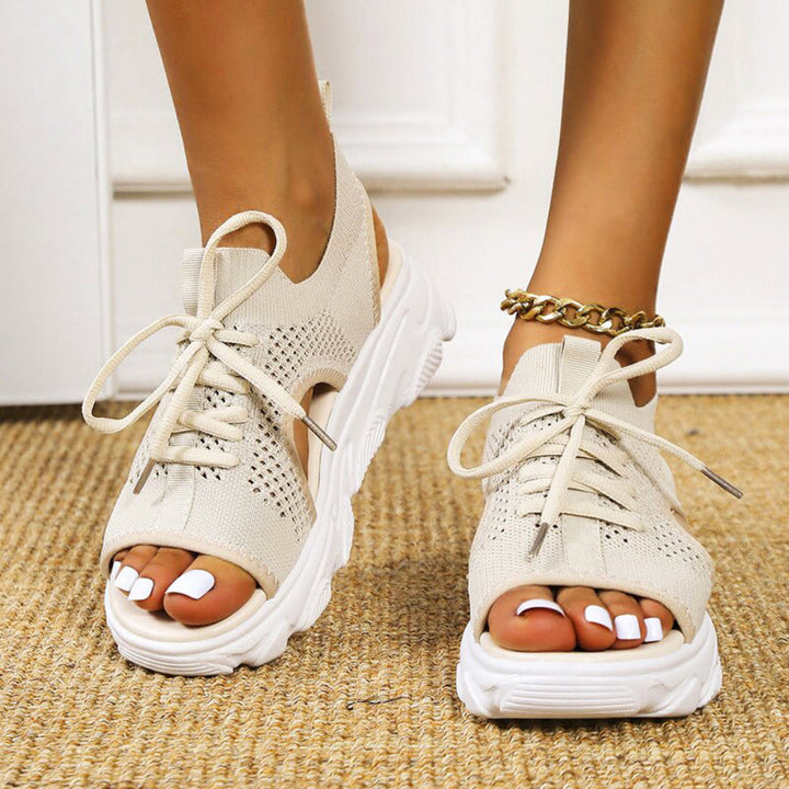 Levoire | Sandales confortables avec semelles douces Beige