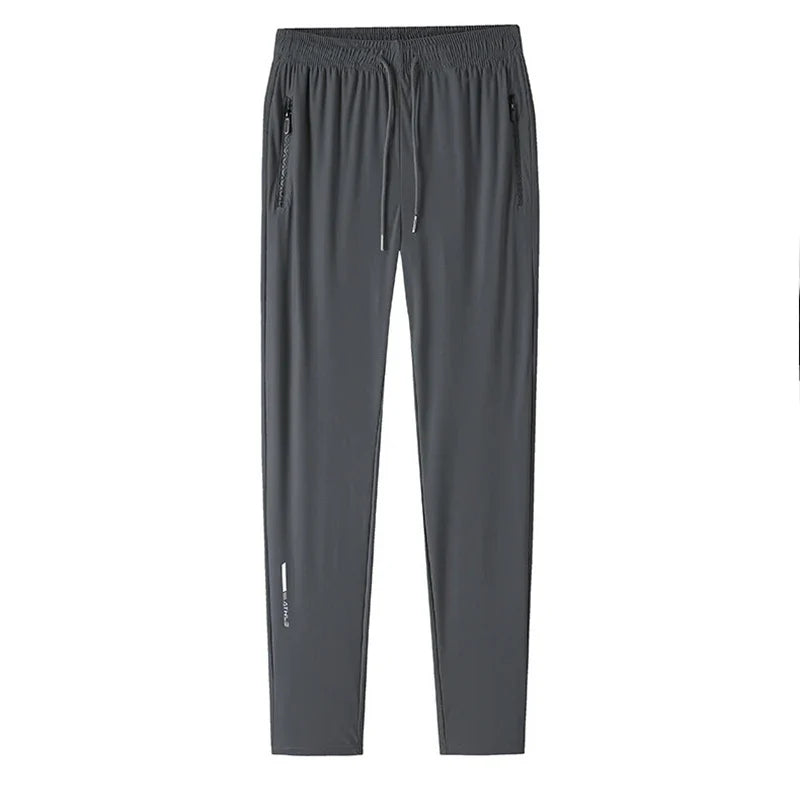 Levoire | Soie Séchage Rapide Pantalon Longueur Été Confortable Et Respirant Gris