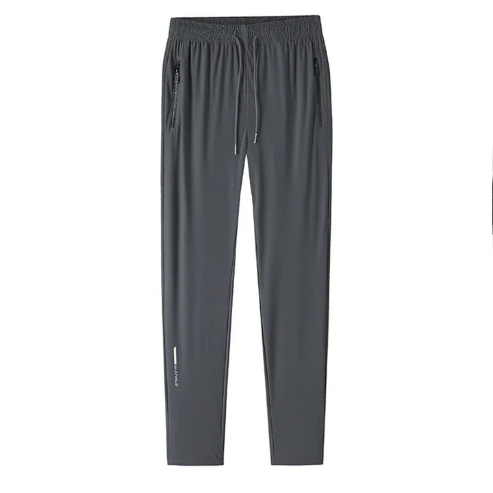Levoire | Soie Séchage Rapide Pantalon Longueur Été Confortable Et Respirant Gris