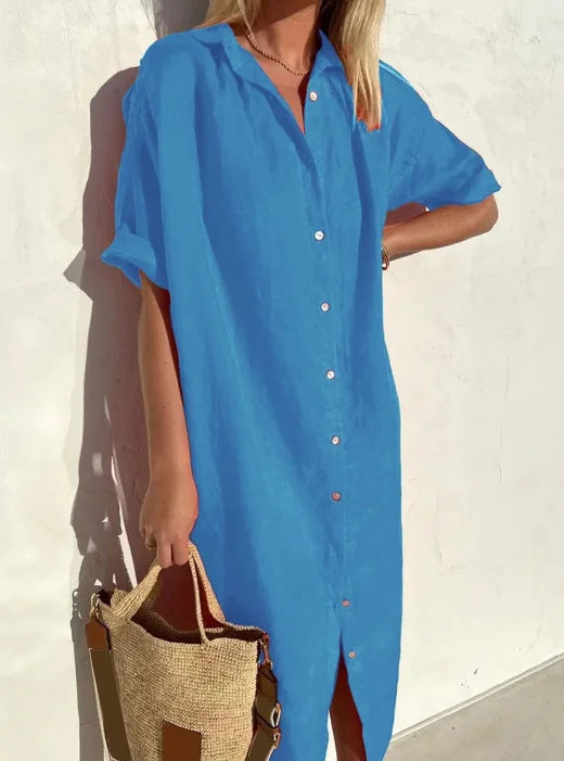 Levoire | Élégant et polyvalent robe générale Bleu