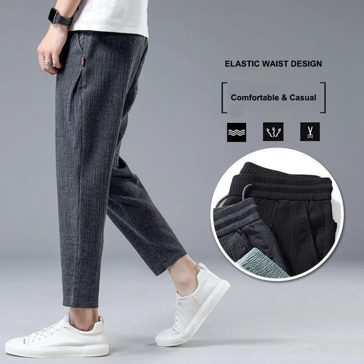 Levoire | Pantalon Harem Léger En Soie De Glace Confort Pour Les Journées Chaudes D'Été