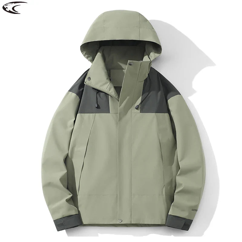 Levoire | Veste Extérieure Résistante aux Intempéries Vert