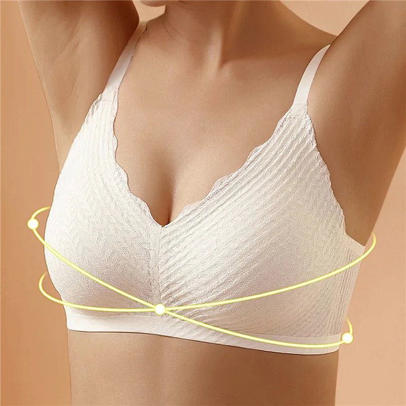 Levoire | Soutien-Gorge Sans Couture Doux Blanc
