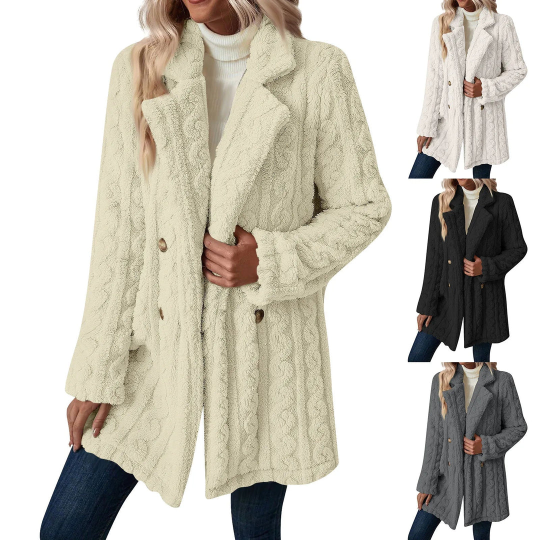 Levoire | Veste D'Hiver À Manches Longues Réversible Avec Fixation Par Bouton