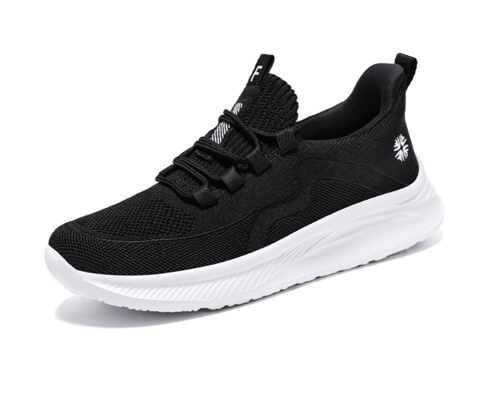 Levoire | Chaussures De Course Pour Femmes Ergonomiques Et Respirantes Noir blanc