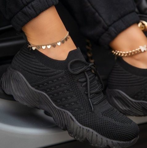 Levoire | Chaussettes De Cheville Confort Ergo-Sole Pour Femmes Noir
