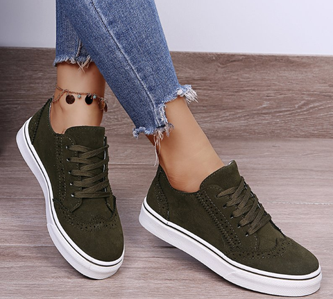 Levoire | Chaussures Pour Femmes Tendance Et Confortables Pour Le Printemps Vert
