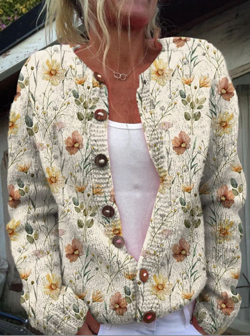 Levoire | Veste Avec Imprimé Floral Fleurs