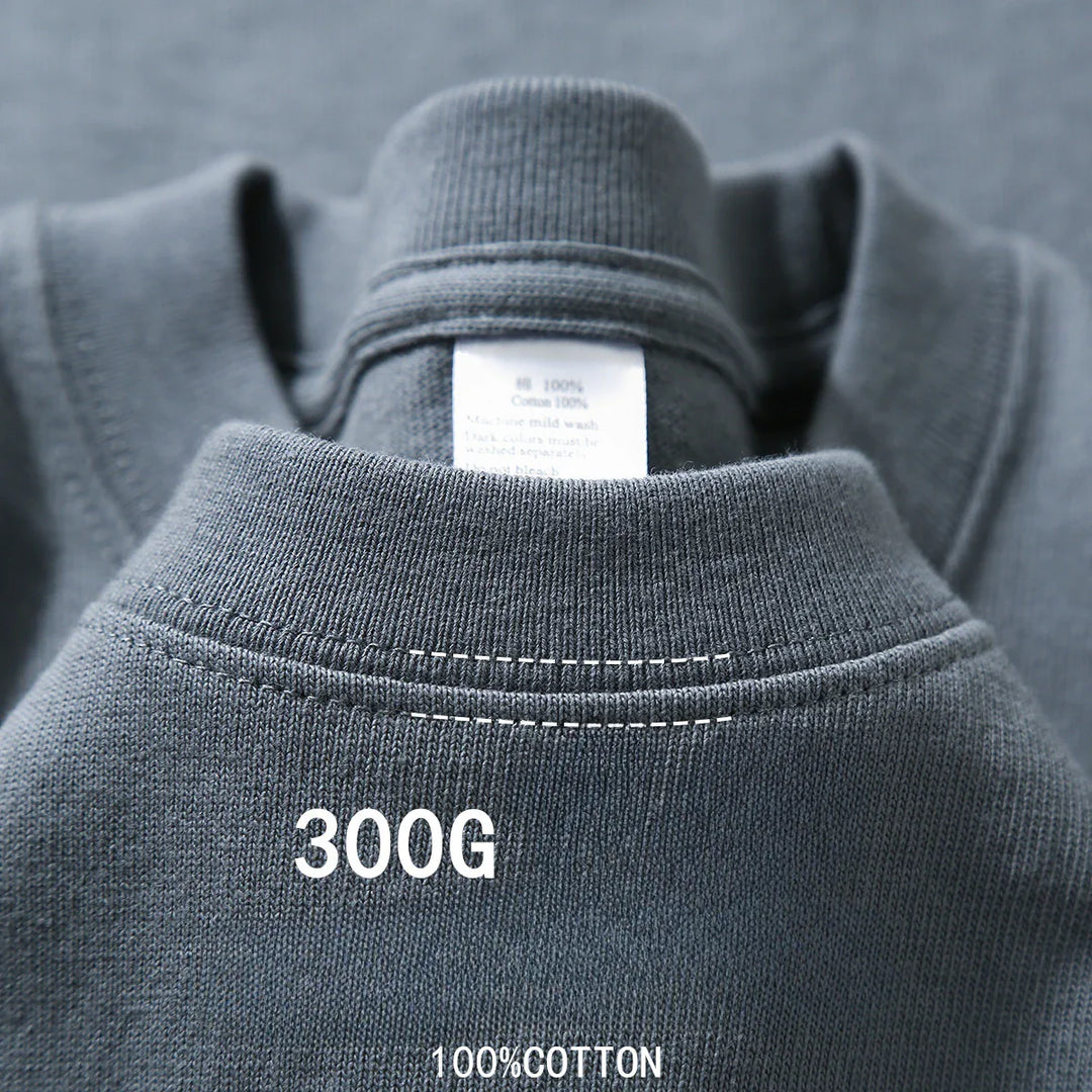 Levoire | Confortable T-Shirt En Coton Respirant Et Léger Pour Hommes Marine