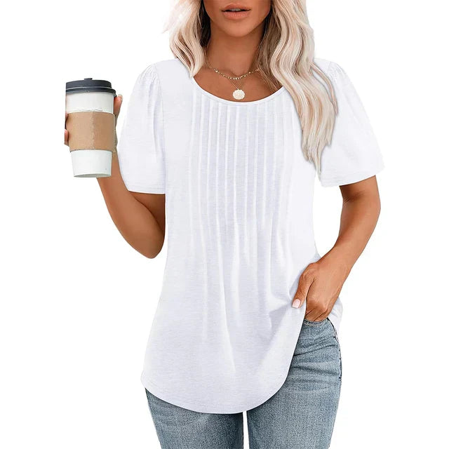 Levoire | T-shirt d'été élégant Blanc