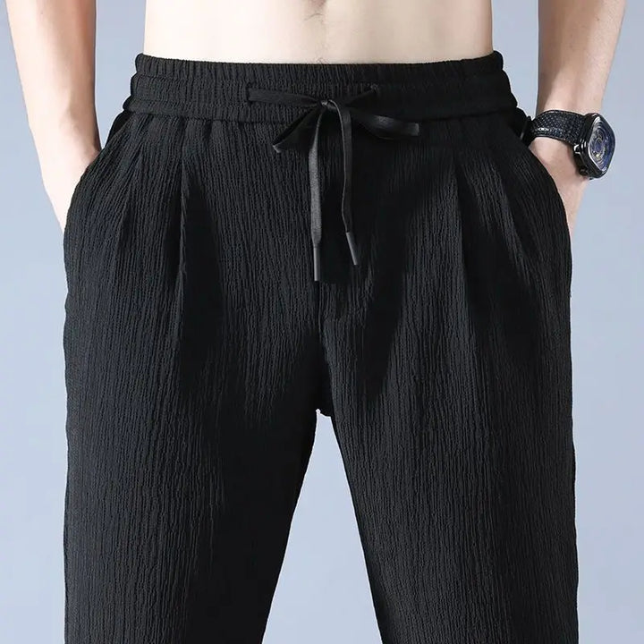 Levoire | Pantalon Harem Léger En Soie De Glace Confort Pour Les Journées Chaudes D'Été