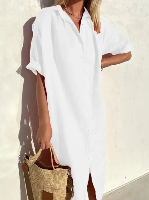 Levoire | Élégant et polyvalent robe générale Blanc
