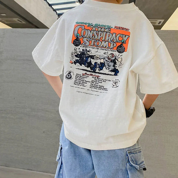Levoire | T-Shirts Pour Garçons Conception Confortable, Élégante Et Respirante
