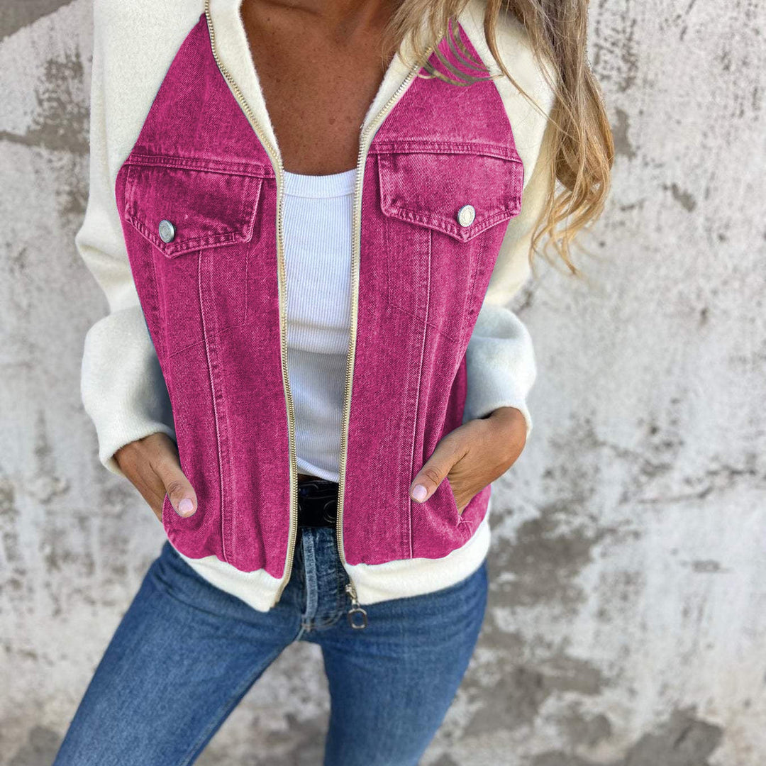 Levoire | Veste Longue à Manches Zippée Confortable Liila