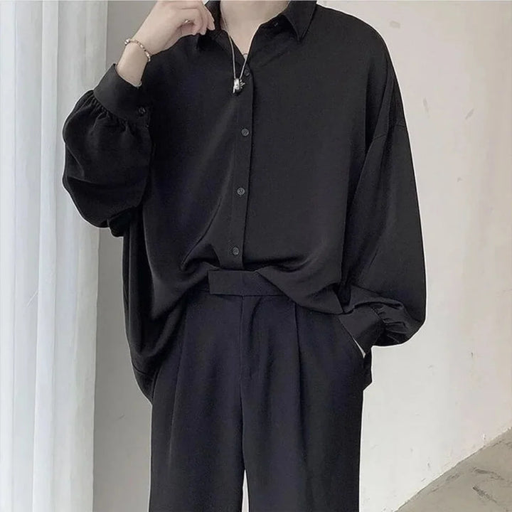 Levoire | Chemise Confortable Pour Hommes Élégante Et Fonctionnelle Noir