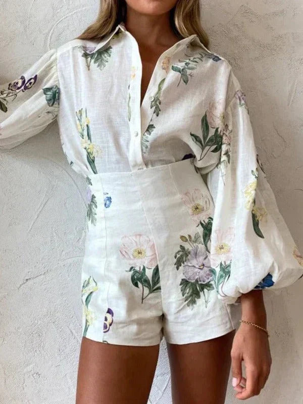 Levoire | Ensemble Rétro À Imprimé Floral