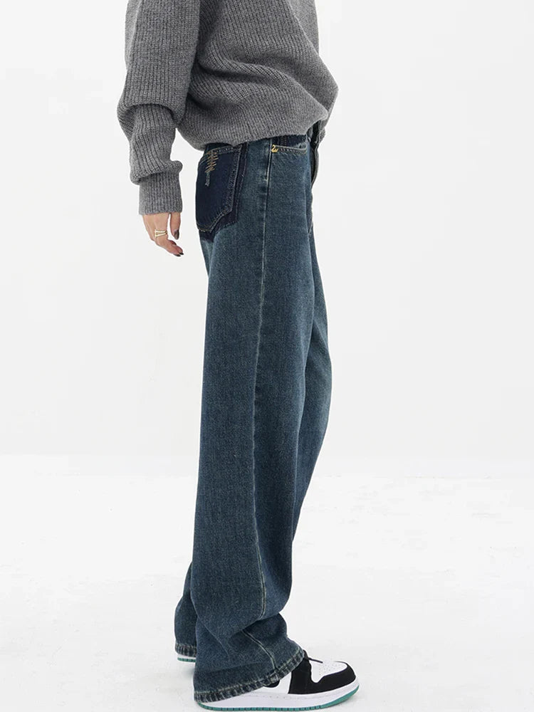 Levoire | Jean Taille Haute Stylé Et Confortable Mode Urbaine