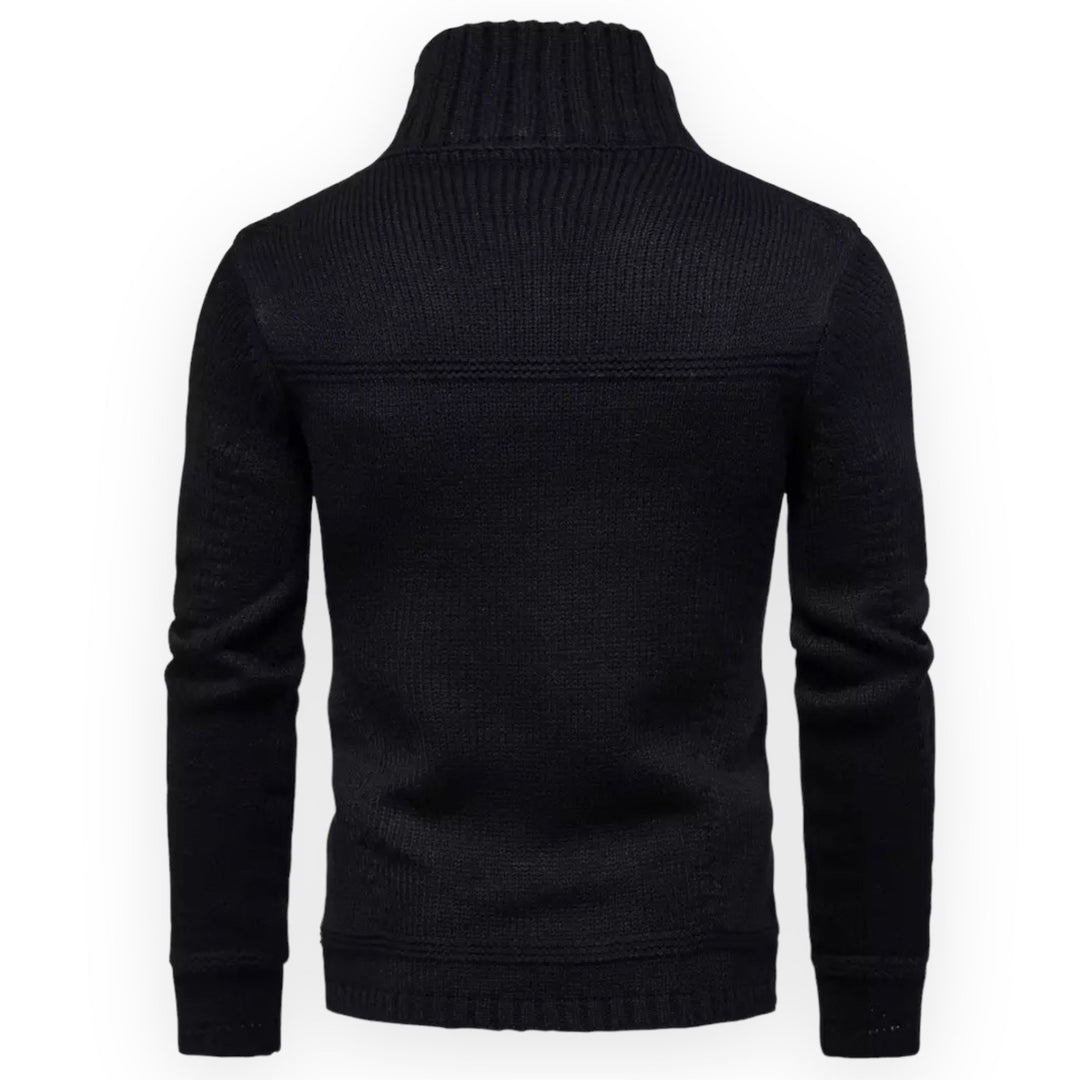 Levoire | Pull Homme Manches Longues avec Protège-Boutons