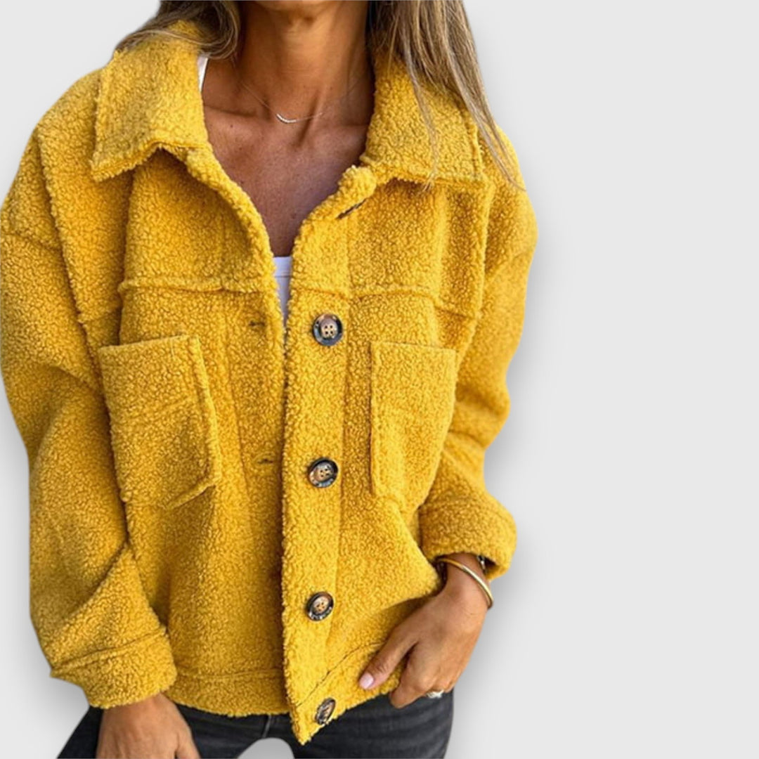 Levoire | Chemise Jacket En Coton Jaune