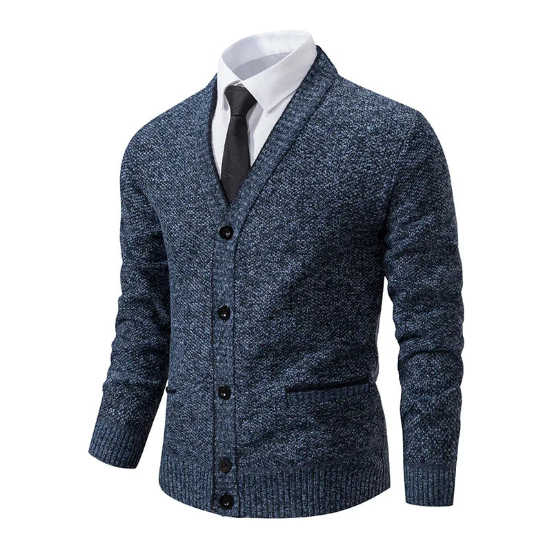 Levoire | Gilet Lin Élégant et Respirant Bleu Gris