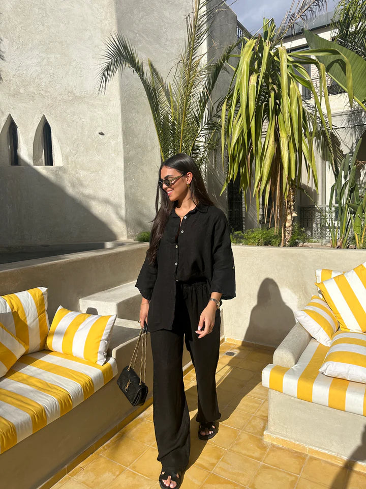 Levoire | Ensemble De Linge Noir