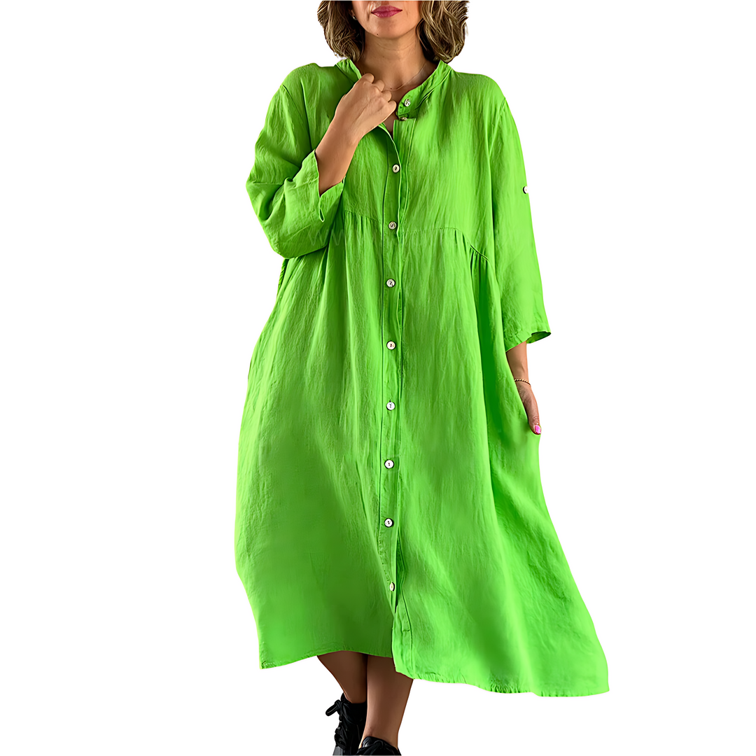 Levoire | Simple Stylish Loose Shirt Dress