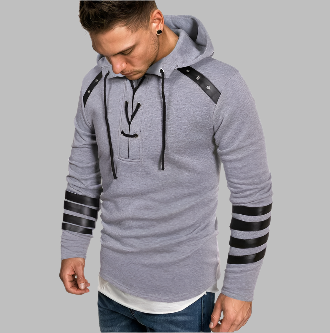 Levoire | Pull À Capuche Pour Hommes Avec Capuche Pour Le Temps Libre Gris