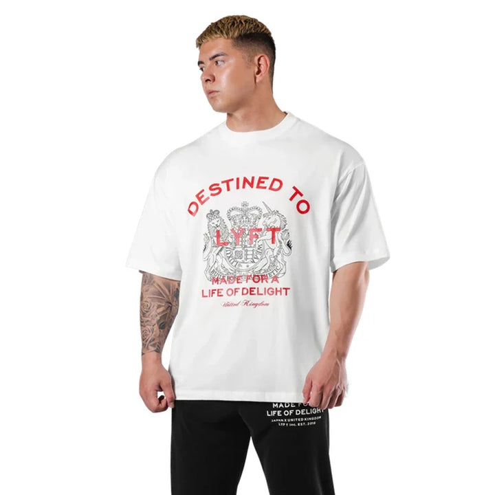 Levoire | T-Shirt Médiéval Confortable Et Élégant T-Shirt De Sport Blanc