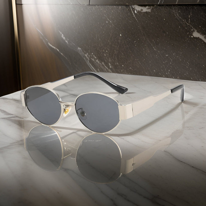 Levoire | Lunettes De Soleil Élégantes Noir argent