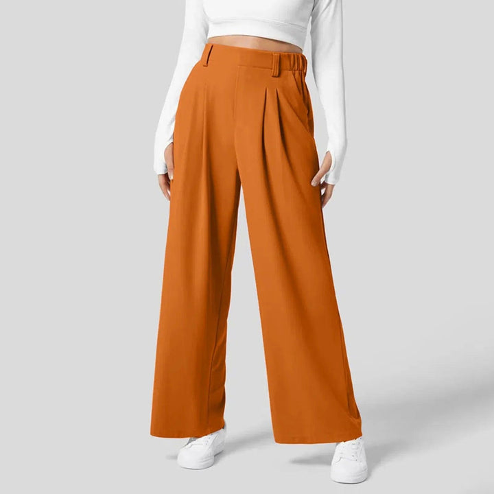 Levoire | Pantalons Longs Pour Femmes Confort Ultime Orange