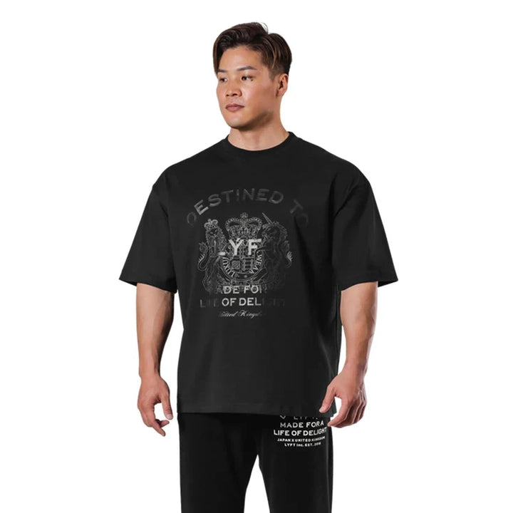 Levoire | T-Shirt Médiéval Confortable Et Élégant T-Shirt De Sport Noir