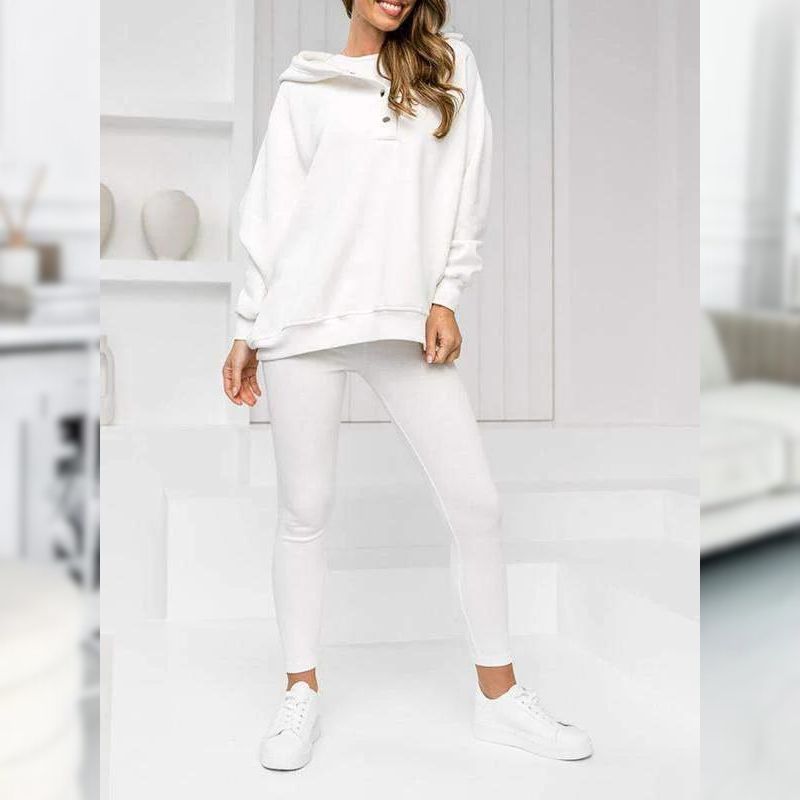Levoire | Ensemble Tendance Ultime Chic Pour Femmes Blanc