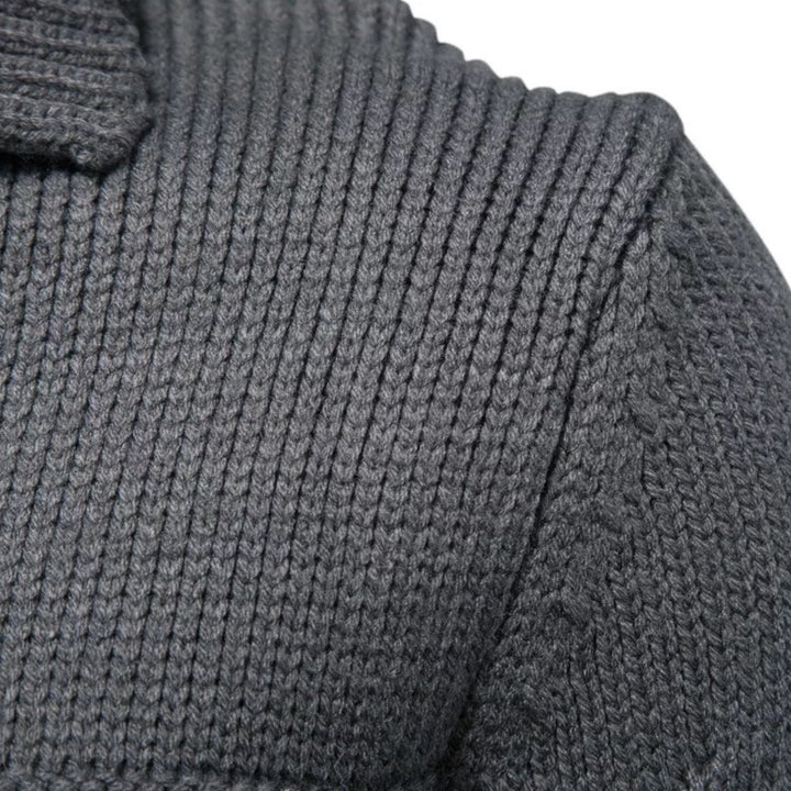 Levoire | Pull Homme Manches Longues avec Protège-Boutons
