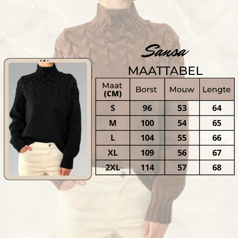 Levoire | Pull À Col Roulé Élégant Et Chaud