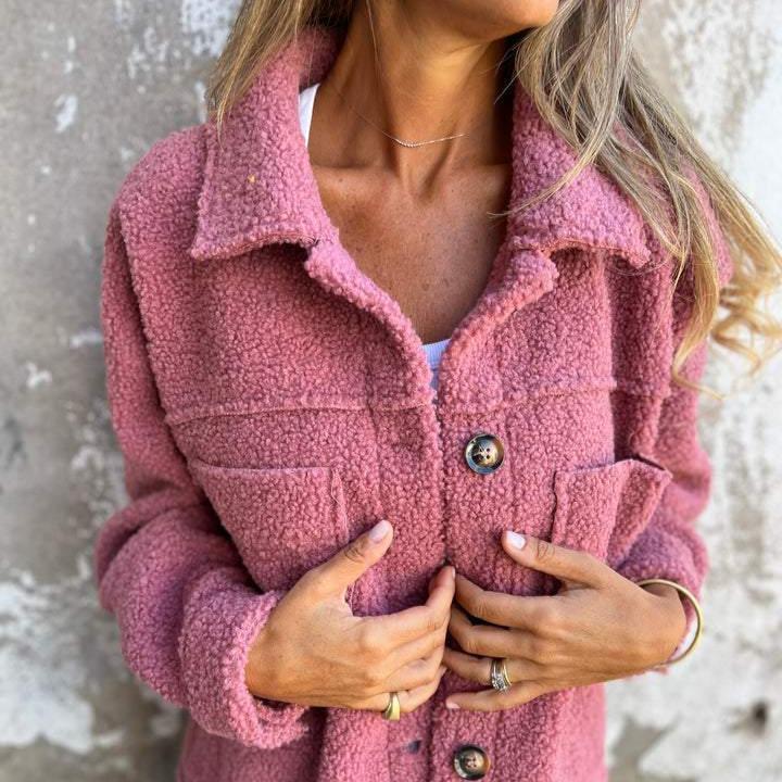 Levoire | Veste En Polaire À Manches Longues Avec Poches Rosa