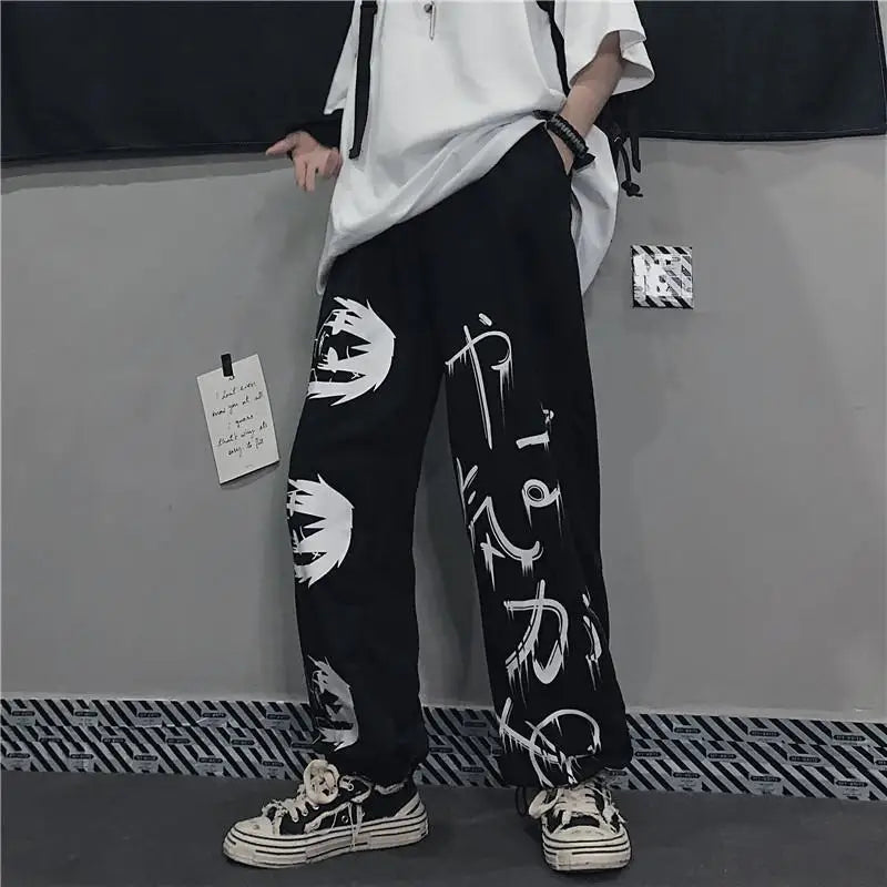 Levoire | Pantalons Baggy Streetwear Confort Et Style Pour Une Utilisation Quotidienne Noir