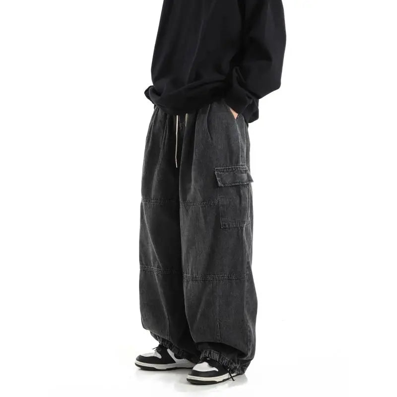 Levoire | Pantalons Cargo Baggy Homme Stylés Et Confortables Denim Urbain