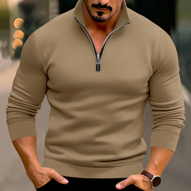 Levoire | Rento tricot à fermeture éclair Khaki