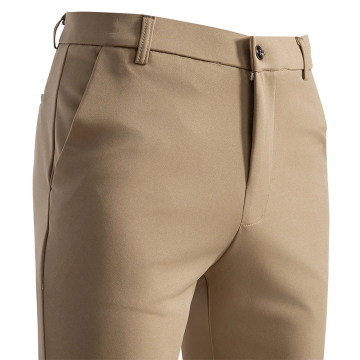Levoire | Pantalons Slim Fit Kaki Parfait Pour Le Style Quotidien Et Le Confort Kaki